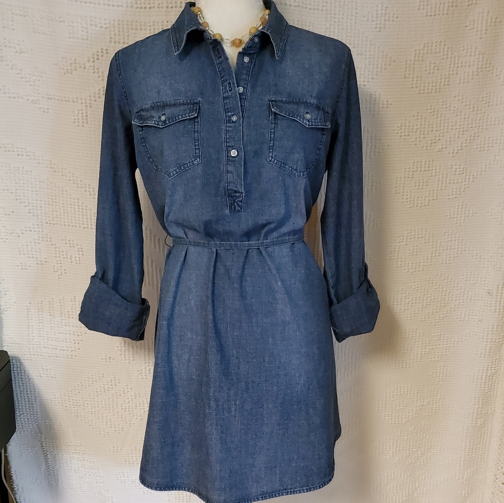 Bit & Bridle Denim Dress Size S